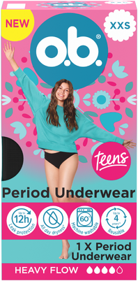 O.B. Period Pants Teens Menstrosa 1 st