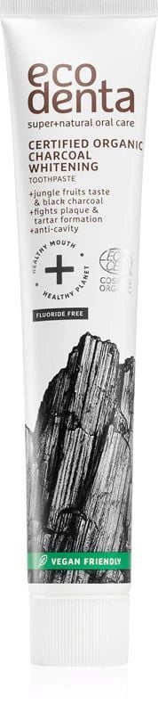 Ecodenta Organic Whitening Toothpaste With Charcoal 75 ml