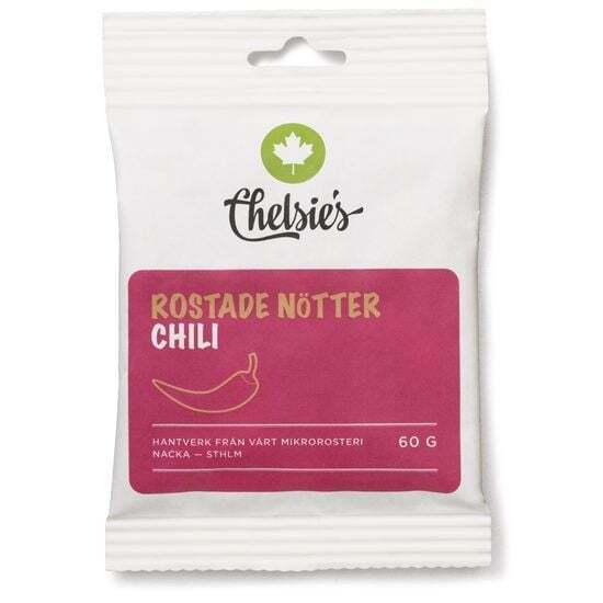 Chelsie's Rostade Nötter Chili 60 g