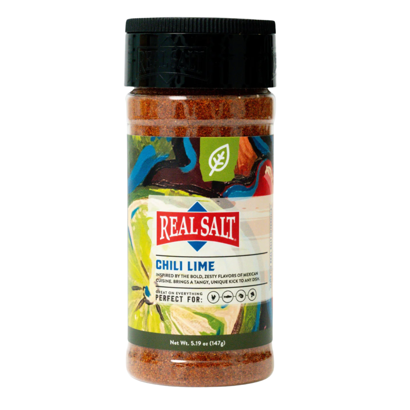 Redmond Real Salt Seasonings Chili Lime Shaker 160 g