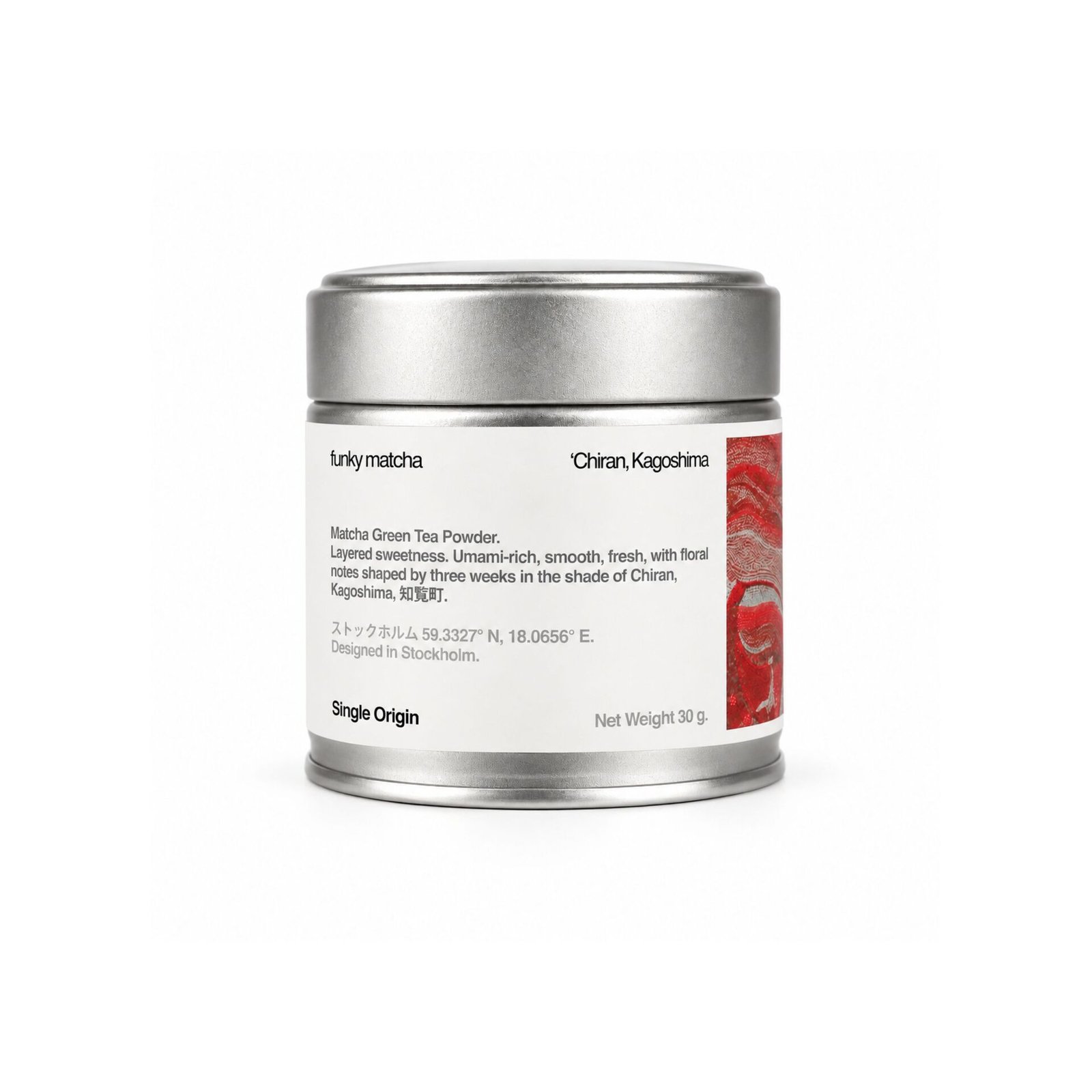 Funky Matcha Single Origin Matcha Chiran Kagoshima 30 g