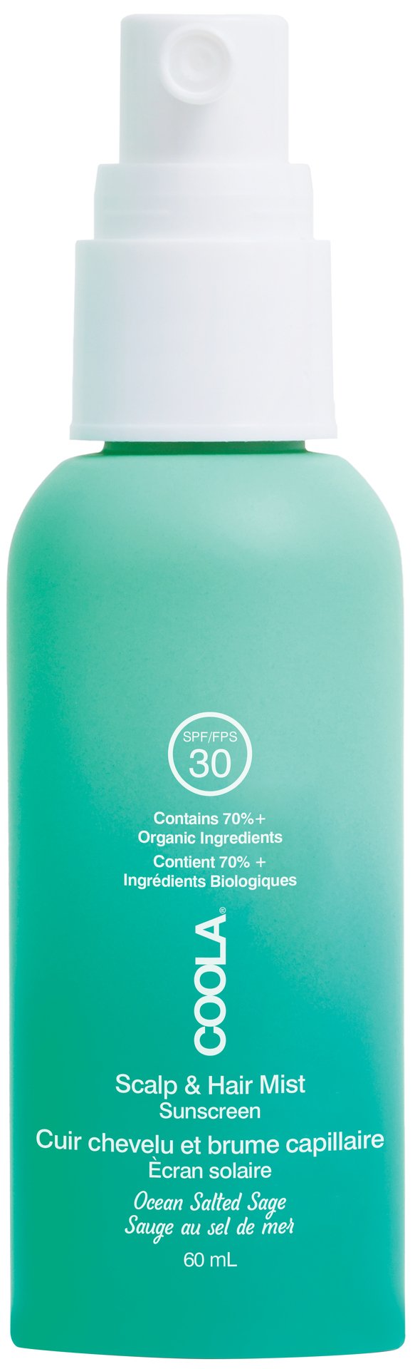 COOLA Scalp & Hair Mist SPF 30 60ml
