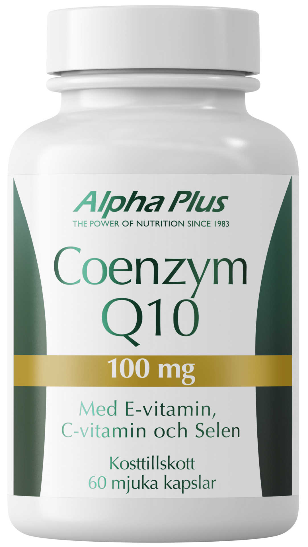 Alpha Plus Coenzym Q10 100 mg 60 kapslar