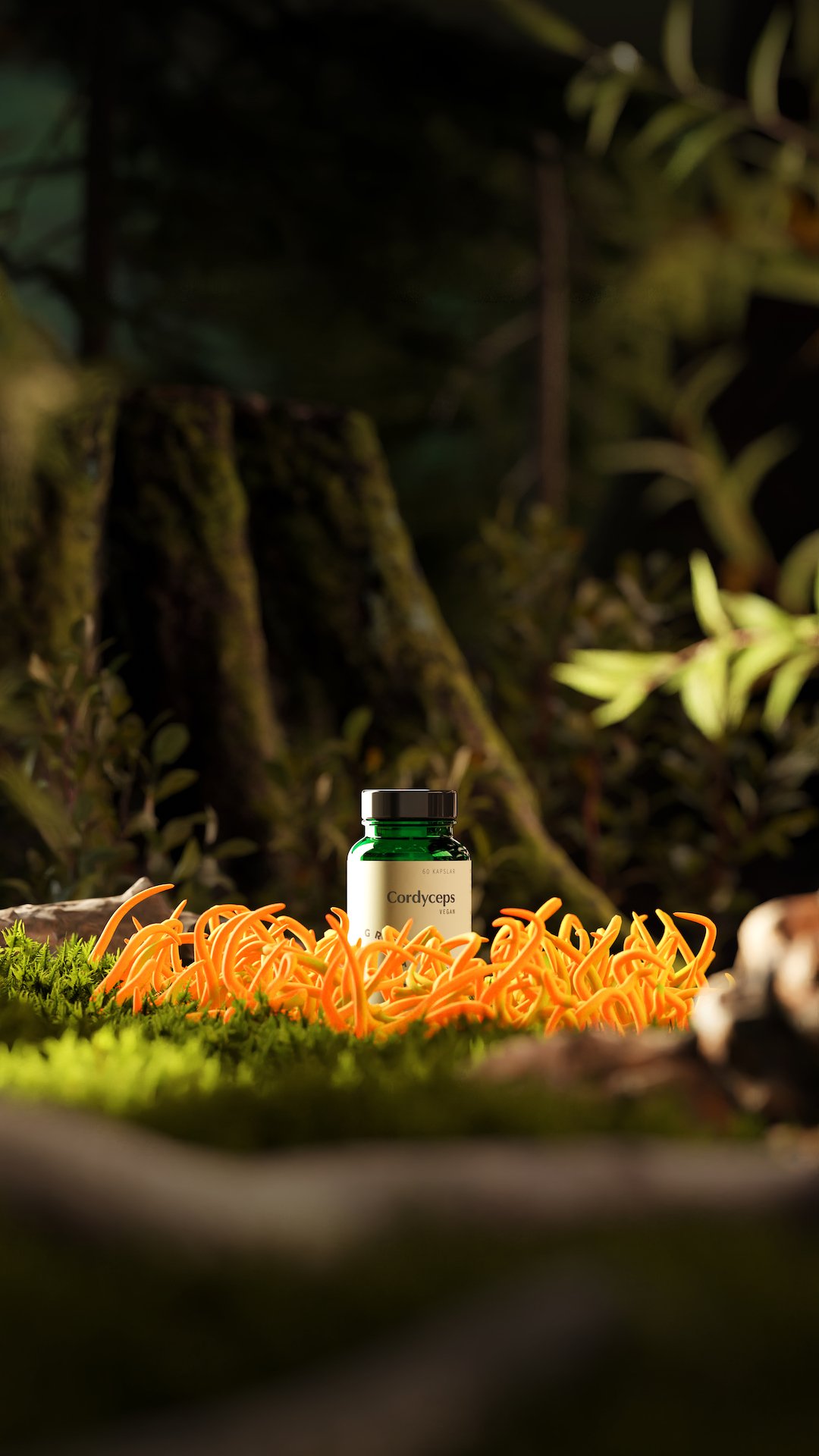 Great Earth Cordyceps 60 kapslar