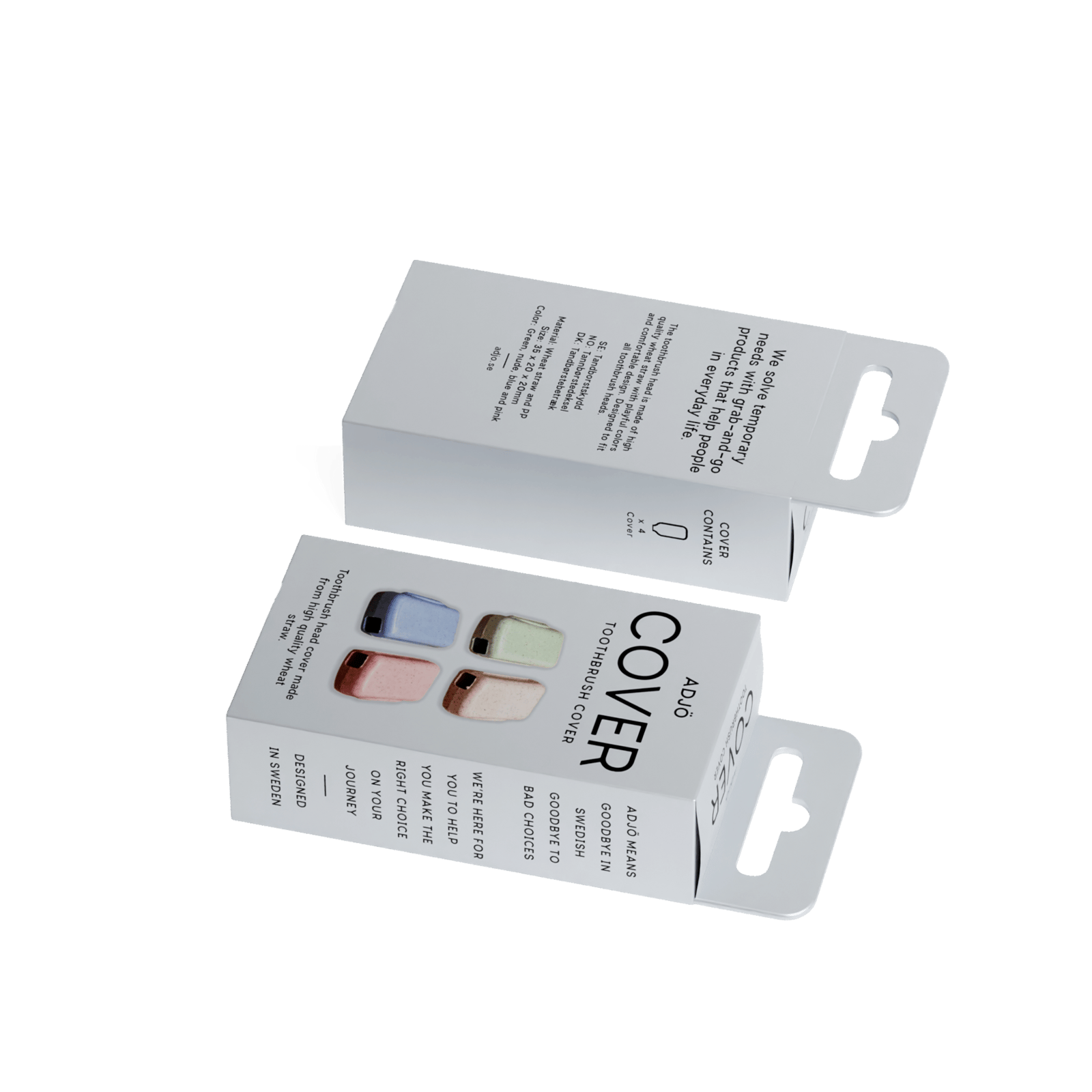 ADJÖ COVER Toothbrush Cover 4-pack