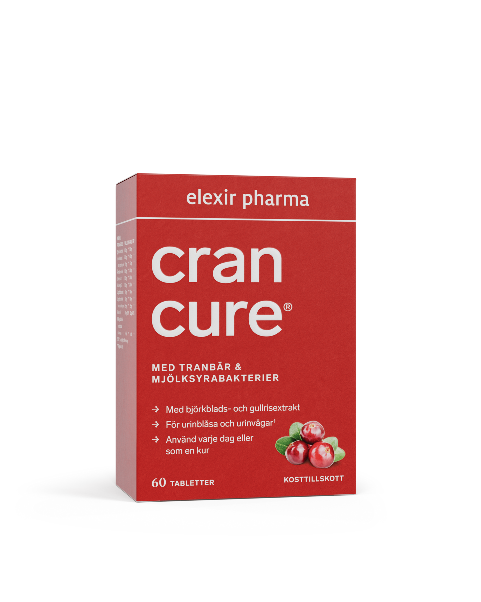 Elexir Pharma Cran Cure® 60 tabletter