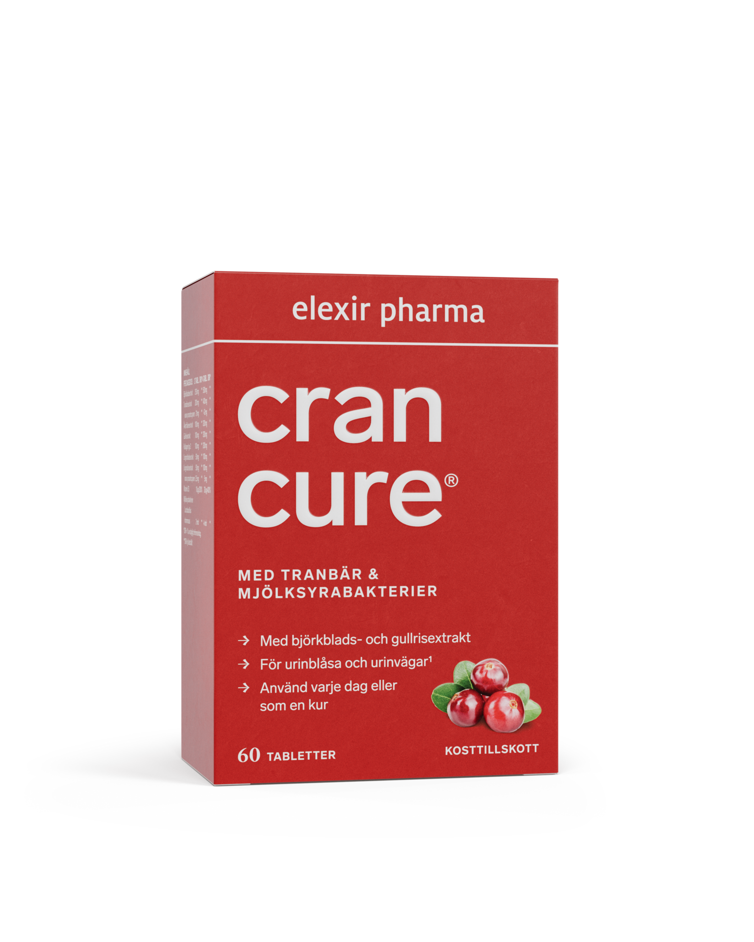 Elexir Pharma Cran Cure® 60 tabletter