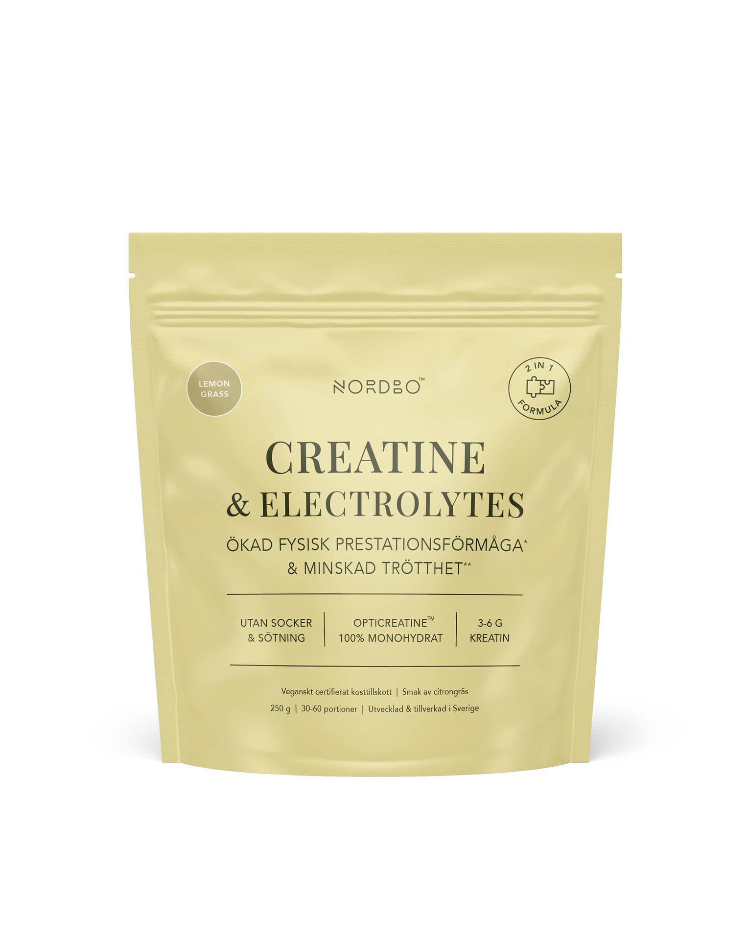 Nordbo Creatine & Electrolytes 250 g