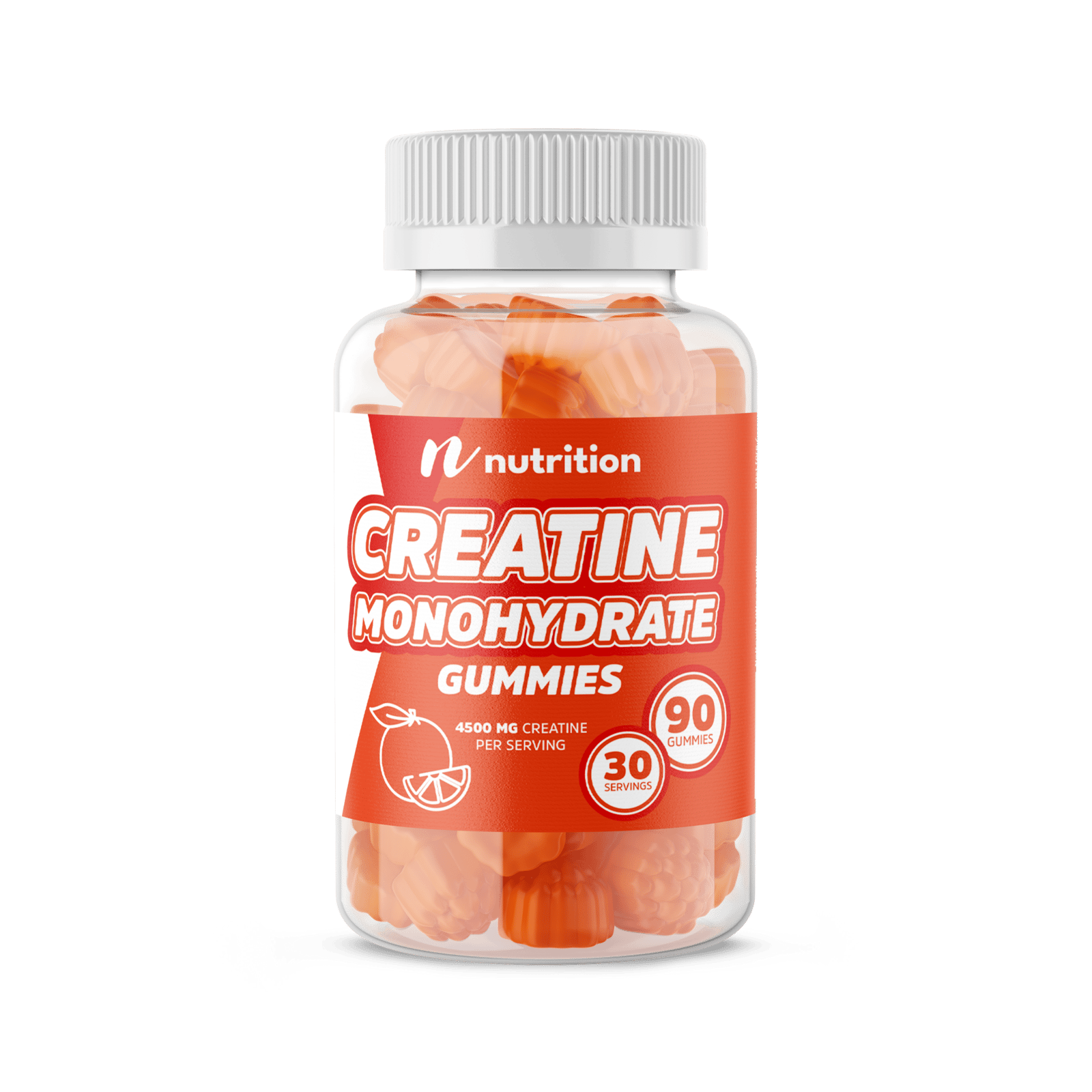 Nuts Fabriken Creatine Gummies Orange 90 st