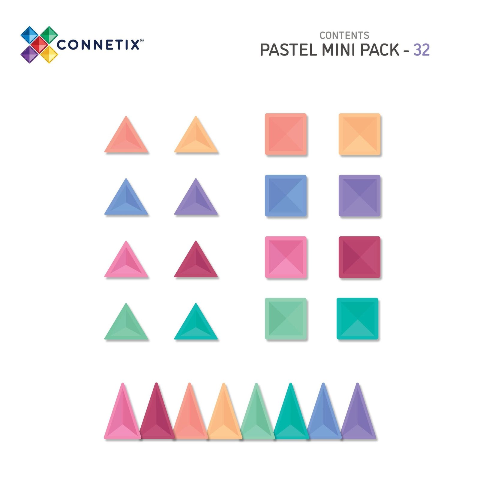 CONNETIX Pastell Minipaket 32 delar