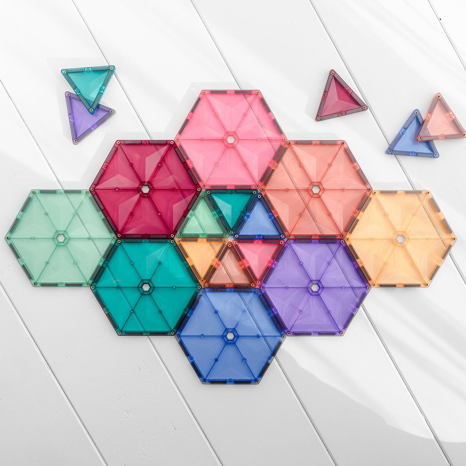 CONNETIX Pastell Geometripaket 40 delar