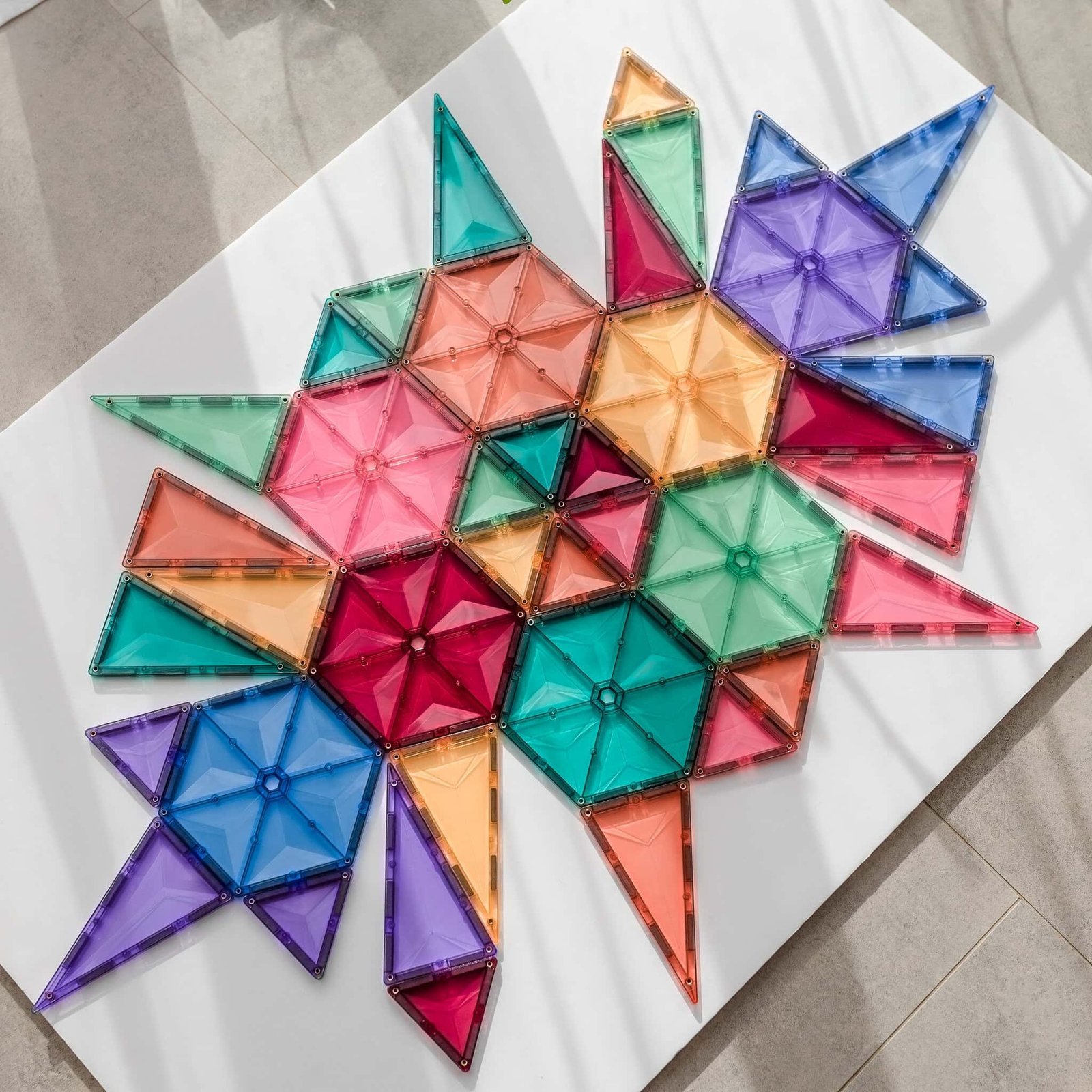 CONNETIX Pastell Geometripaket 40 delar