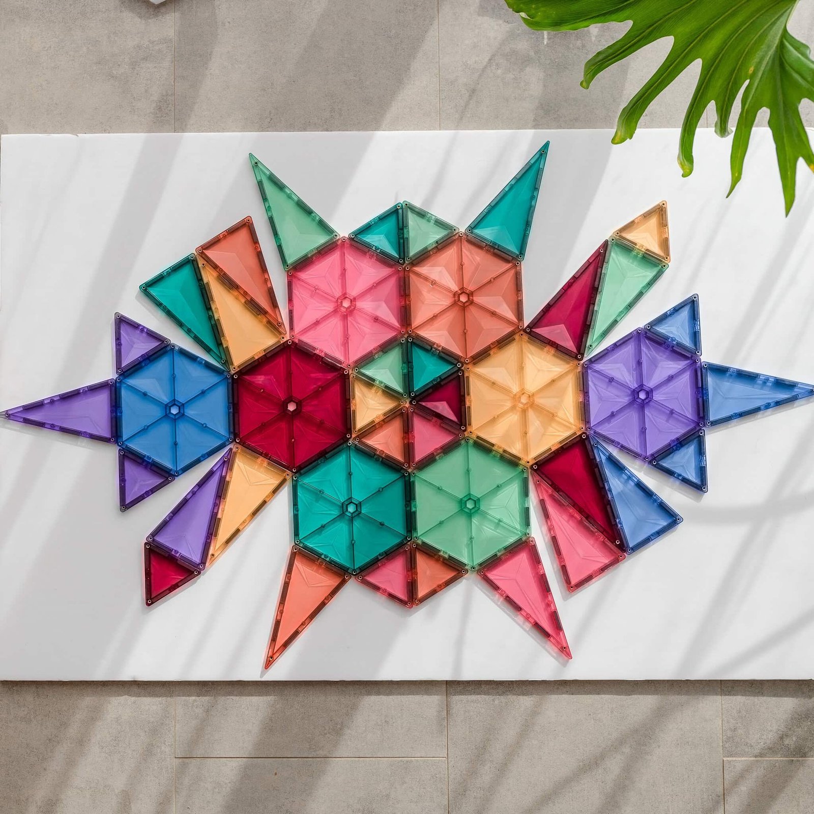 CONNETIX Pastell Geometripaket 40 delar