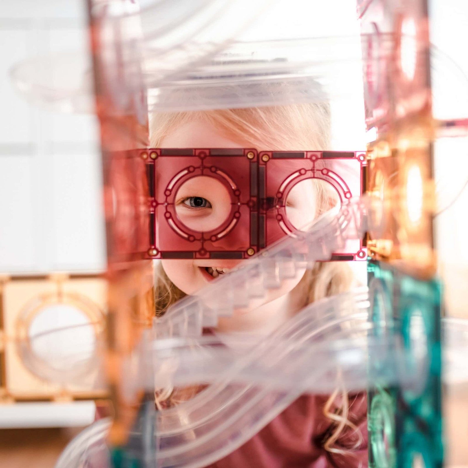 CONNETIX Pastell Kulbanelabyrint 106 delar