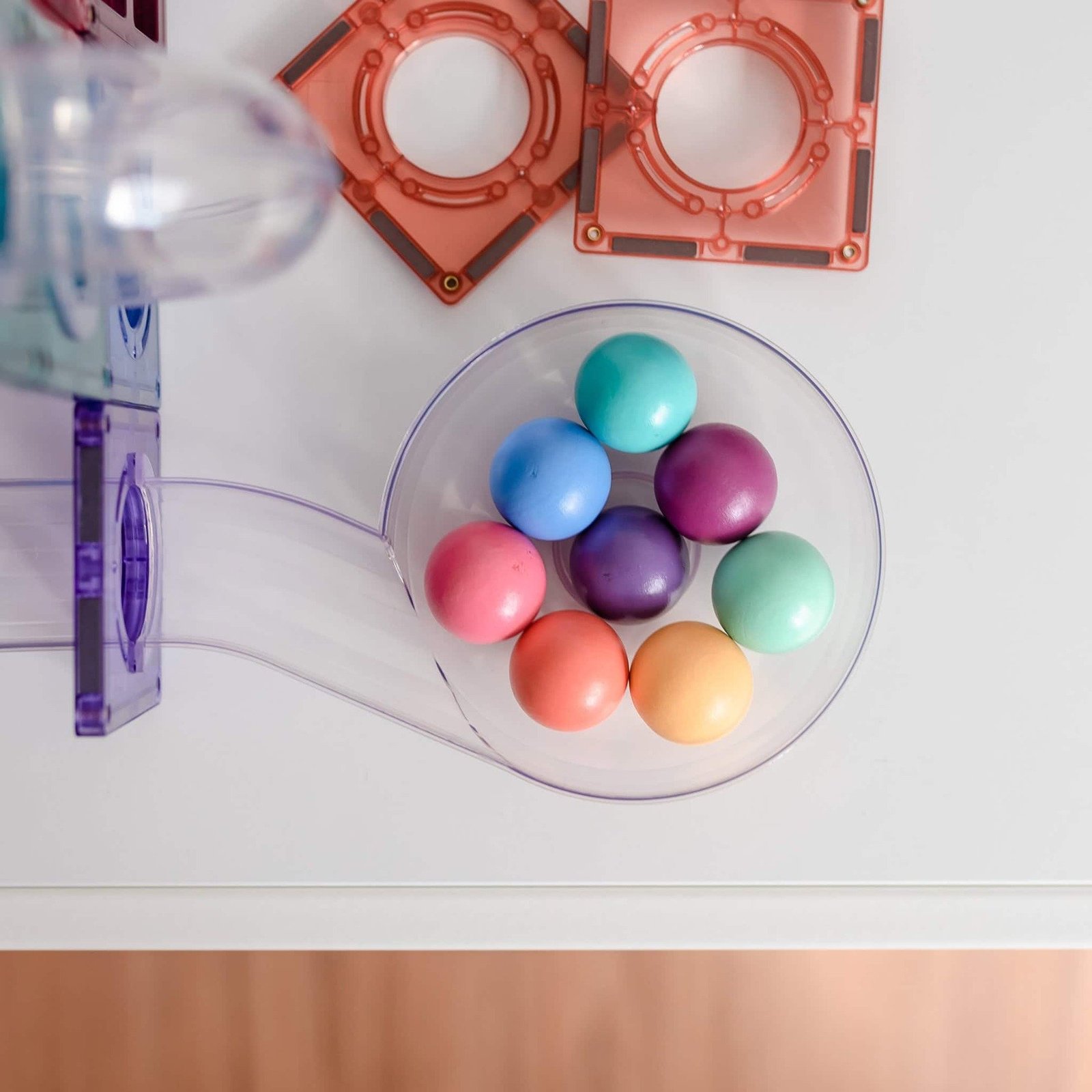 CONNETIX Pastell Kulbanelabyrint 106 delar