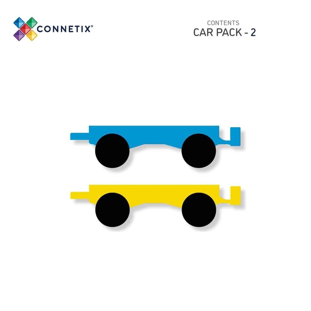 CONNETIX Regnbåge Bilpaket 2 delar