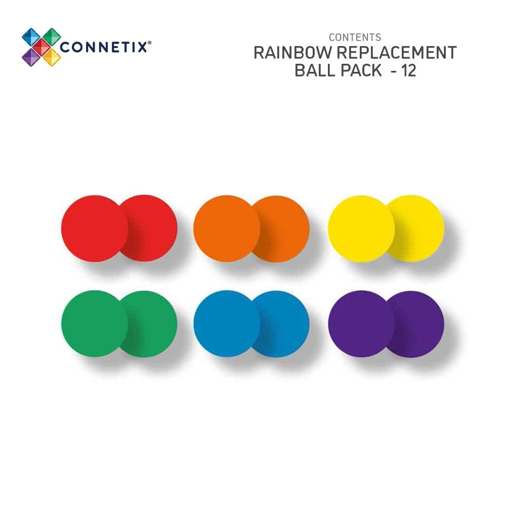 CONNETIX Regnbåge Kulpaket 12 delar