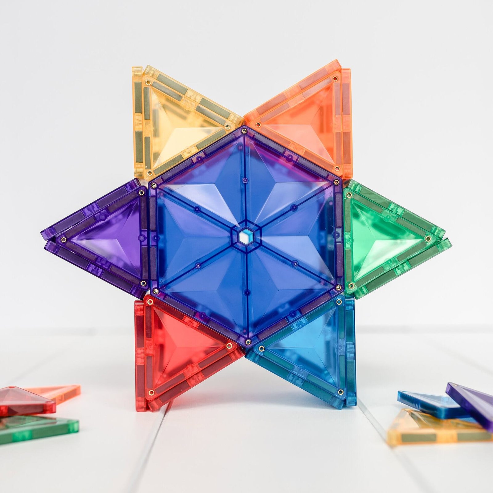 CONNETIX Regnbåge Geometripaket 30 delar