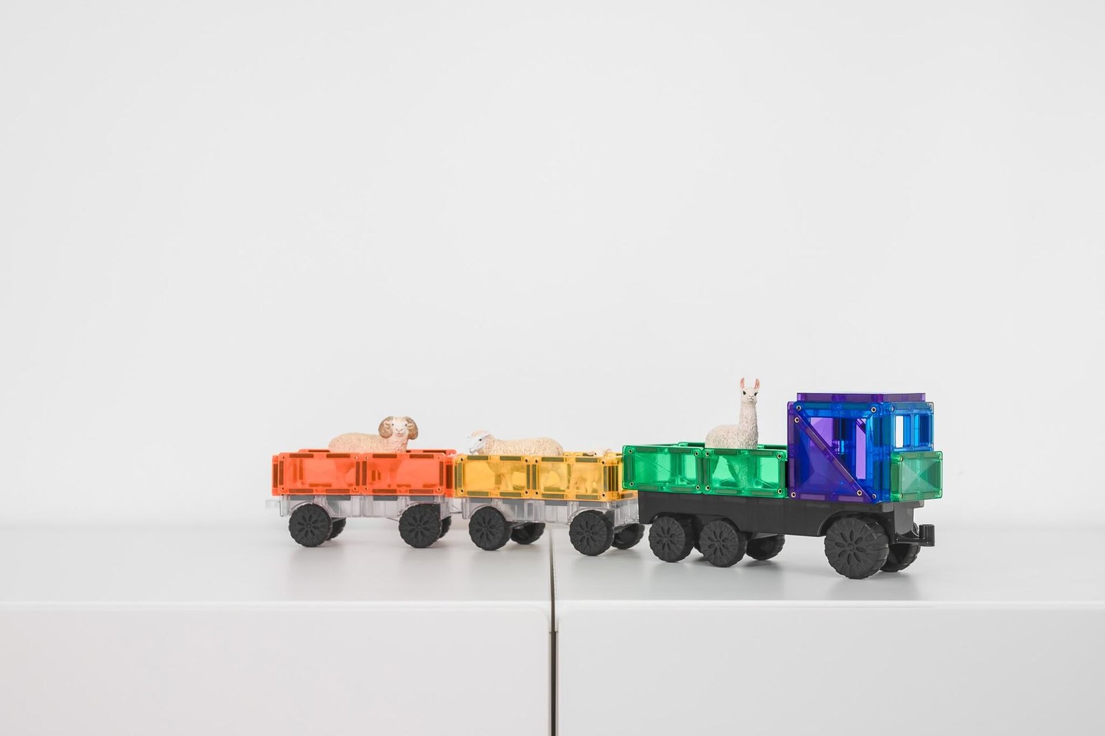 CONNETIX Regnbåge Transportpaket 50 delar