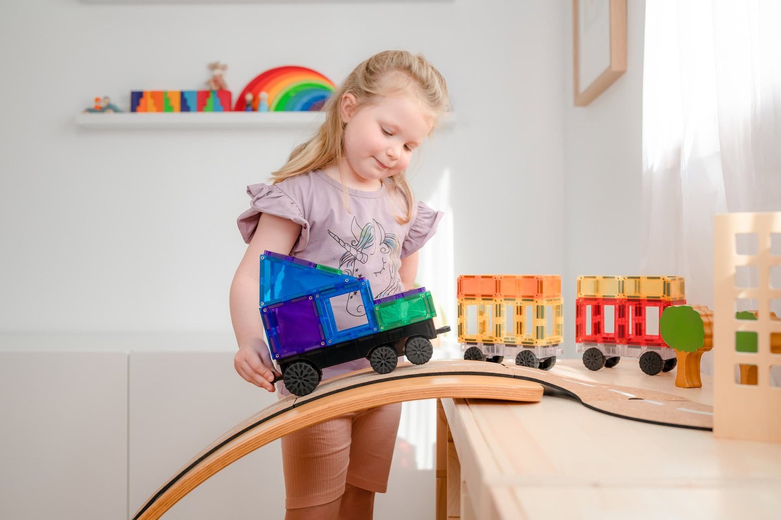 CONNETIX Regnbåge Transportpaket 50 delar