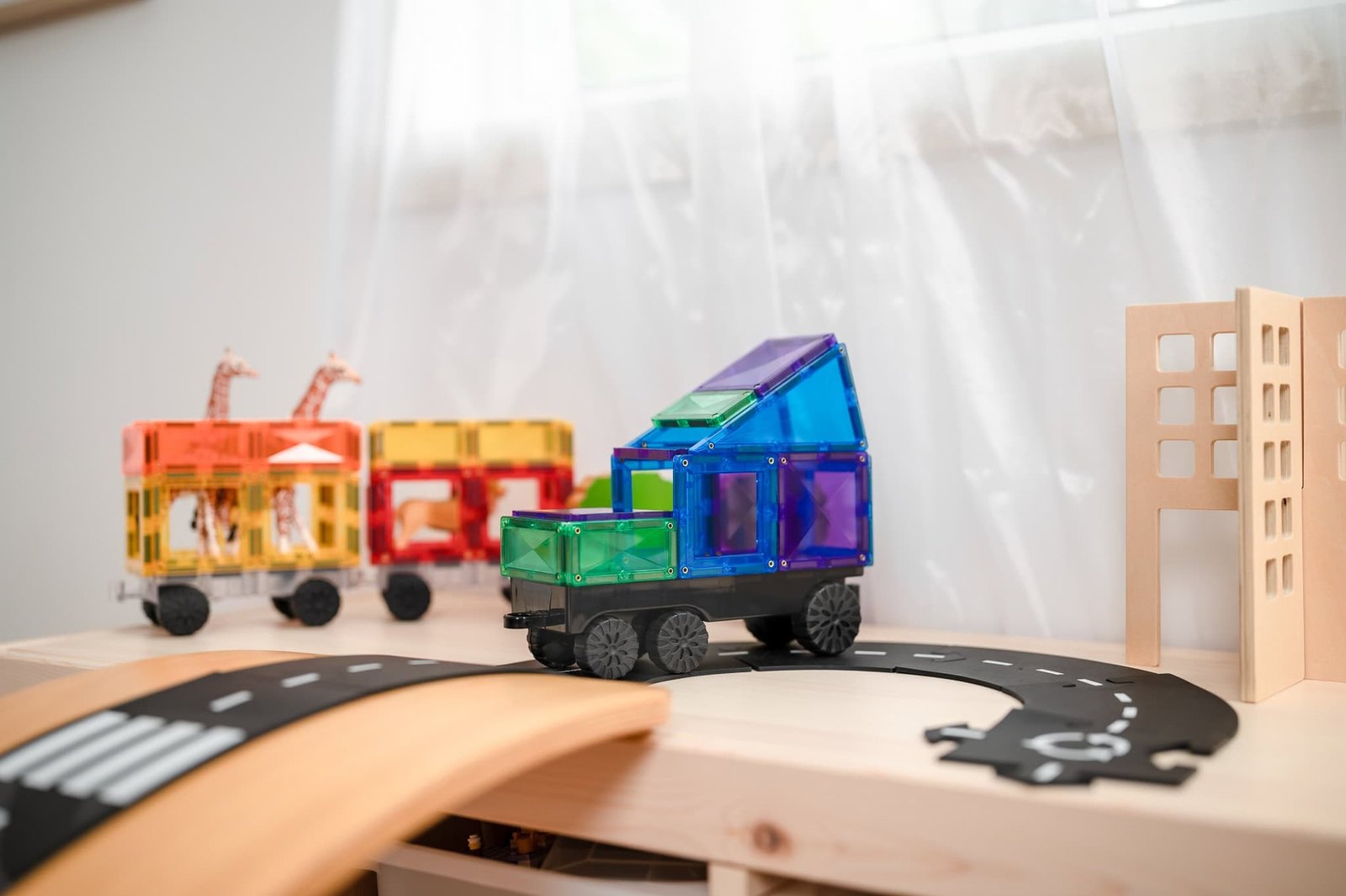 CONNETIX Regnbåge Transportpaket 50 delar