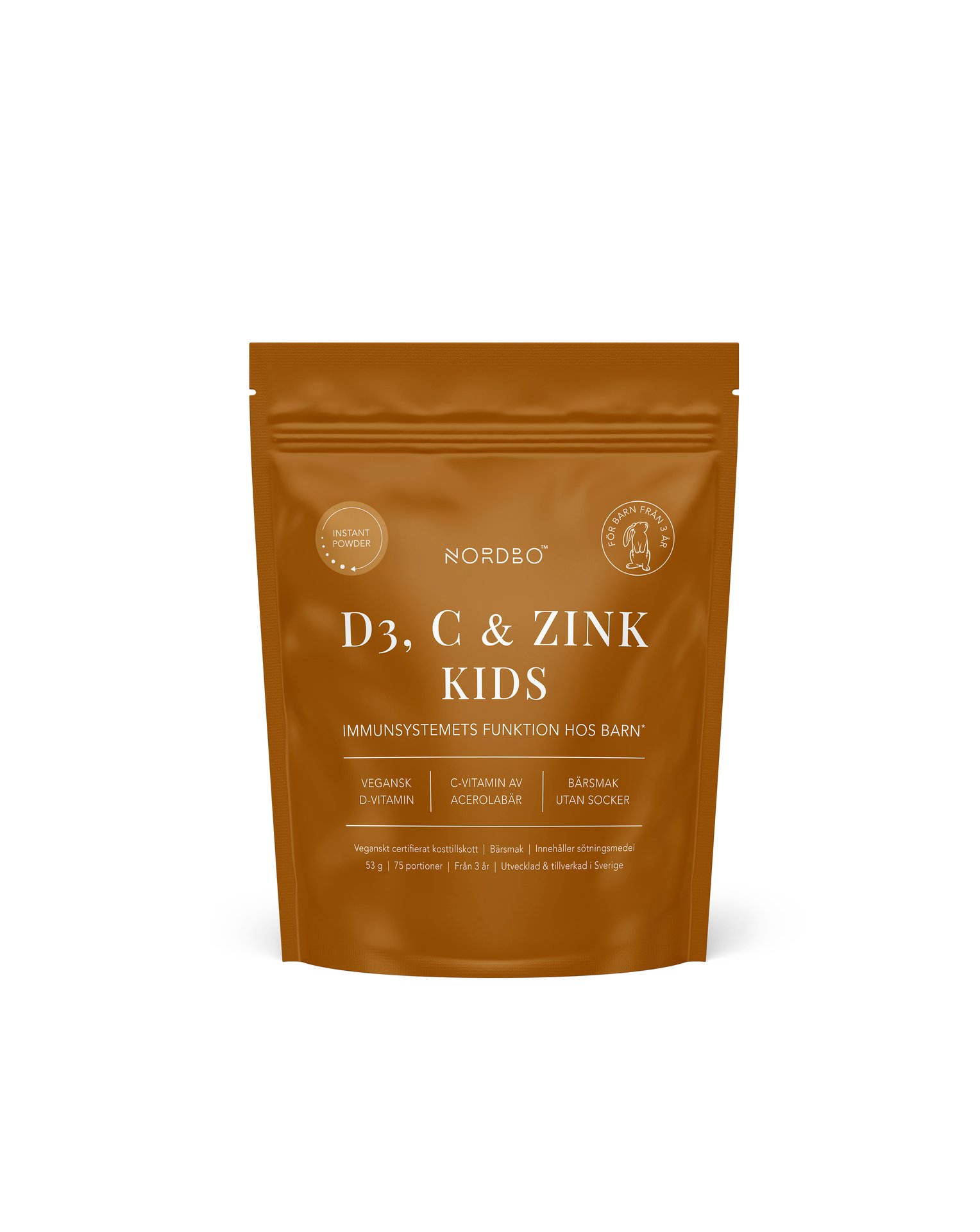Nordbo D3, C & Zink Kids 53 g