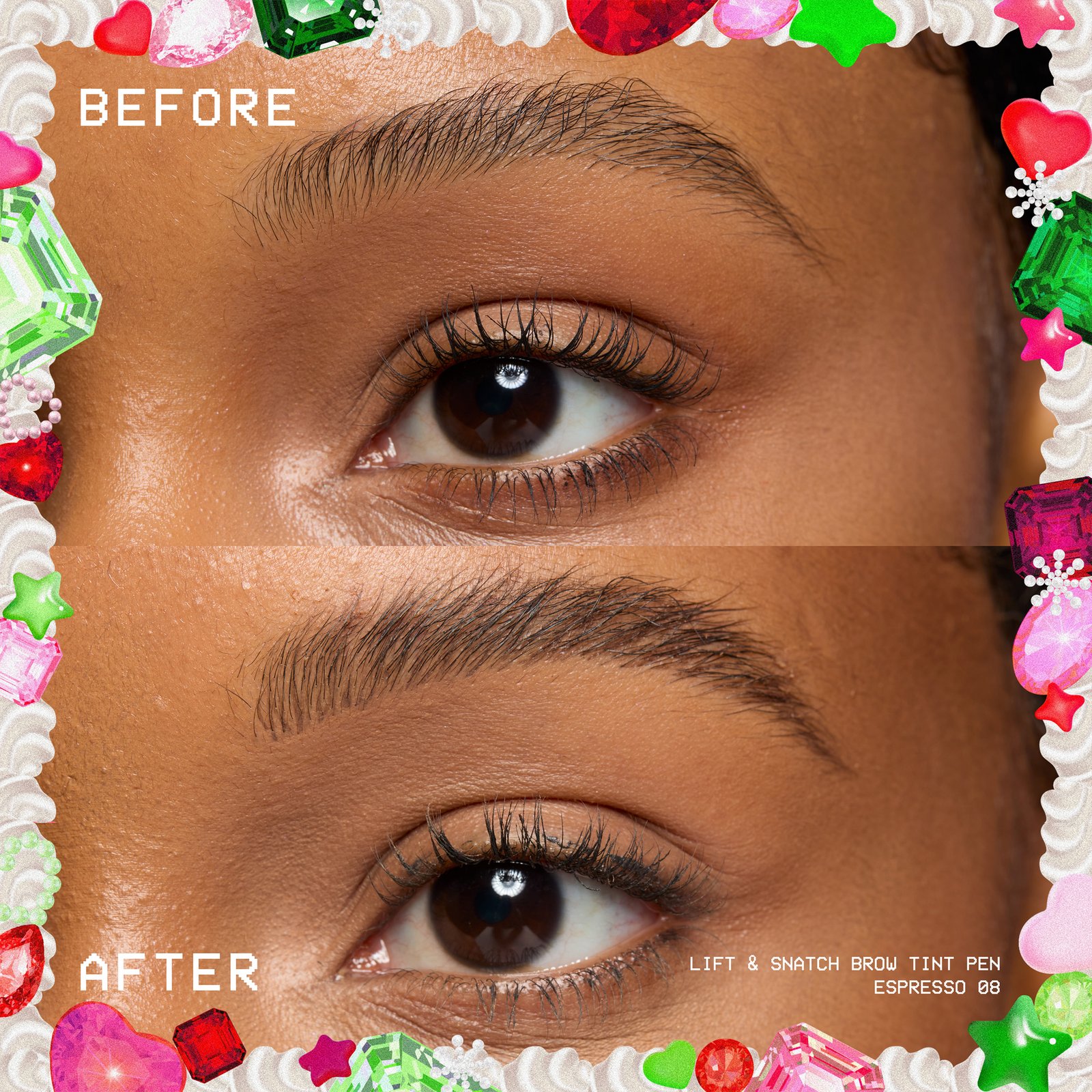 NYX Professional Makeup Brow Tint Pen Ash Brown och The Brow Glue Crazy Lift