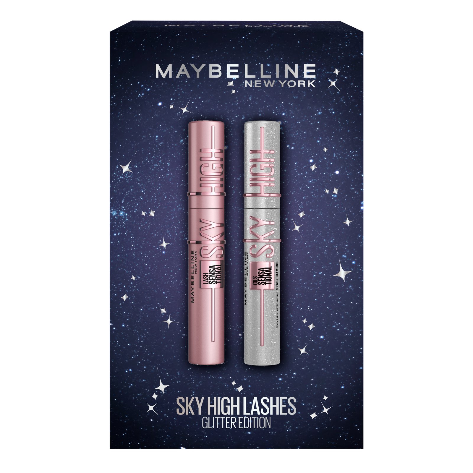 Maybelline New York Sky High Lashes Glitter Edition Presentask