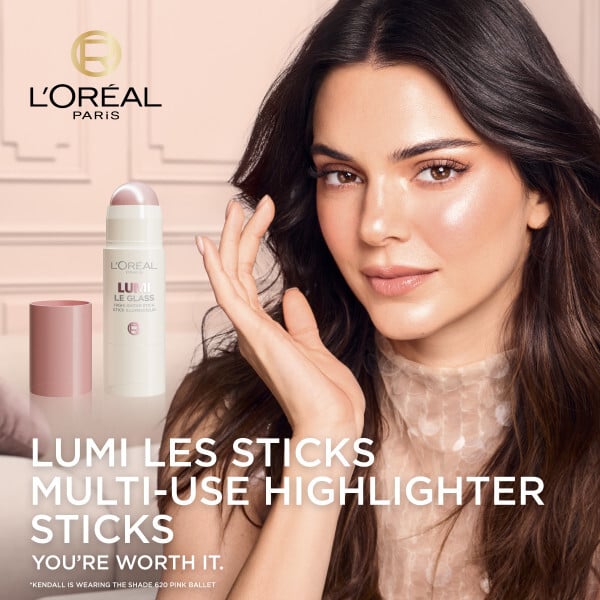 L'Oréal Paris Lumi Le Glass Highlighter Stick 610 Glassy Pearl Éclat 5 g