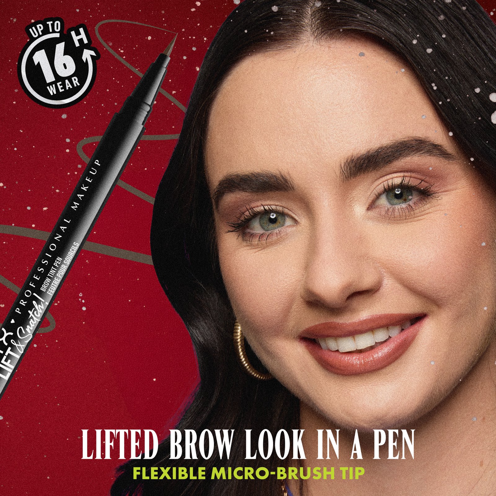 NYX Professional Makeup Brow Tint Espresso och The Brow Glue Crazy Lift