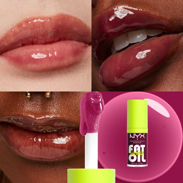 NYX Professional Makeup Fat Oil Lip Drip 4 Thats Chic 4,8 ml