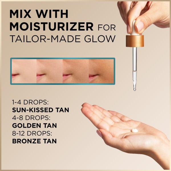 Garnier Ambre Solaire Natural Bronzer Self-Tan Face Drops 30 ml