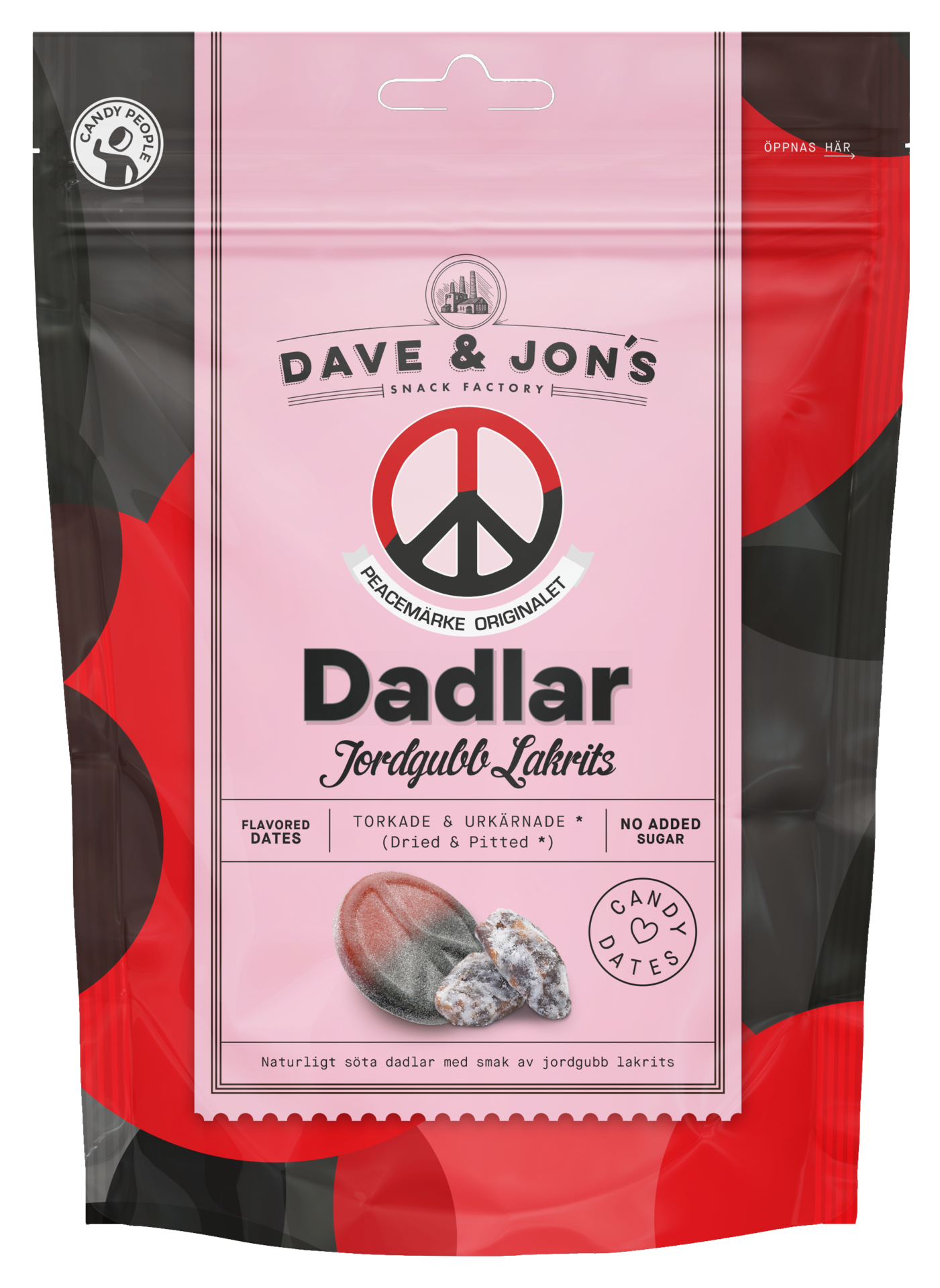 Dave & Jon´s Dadlar Peacemärke 125 g
