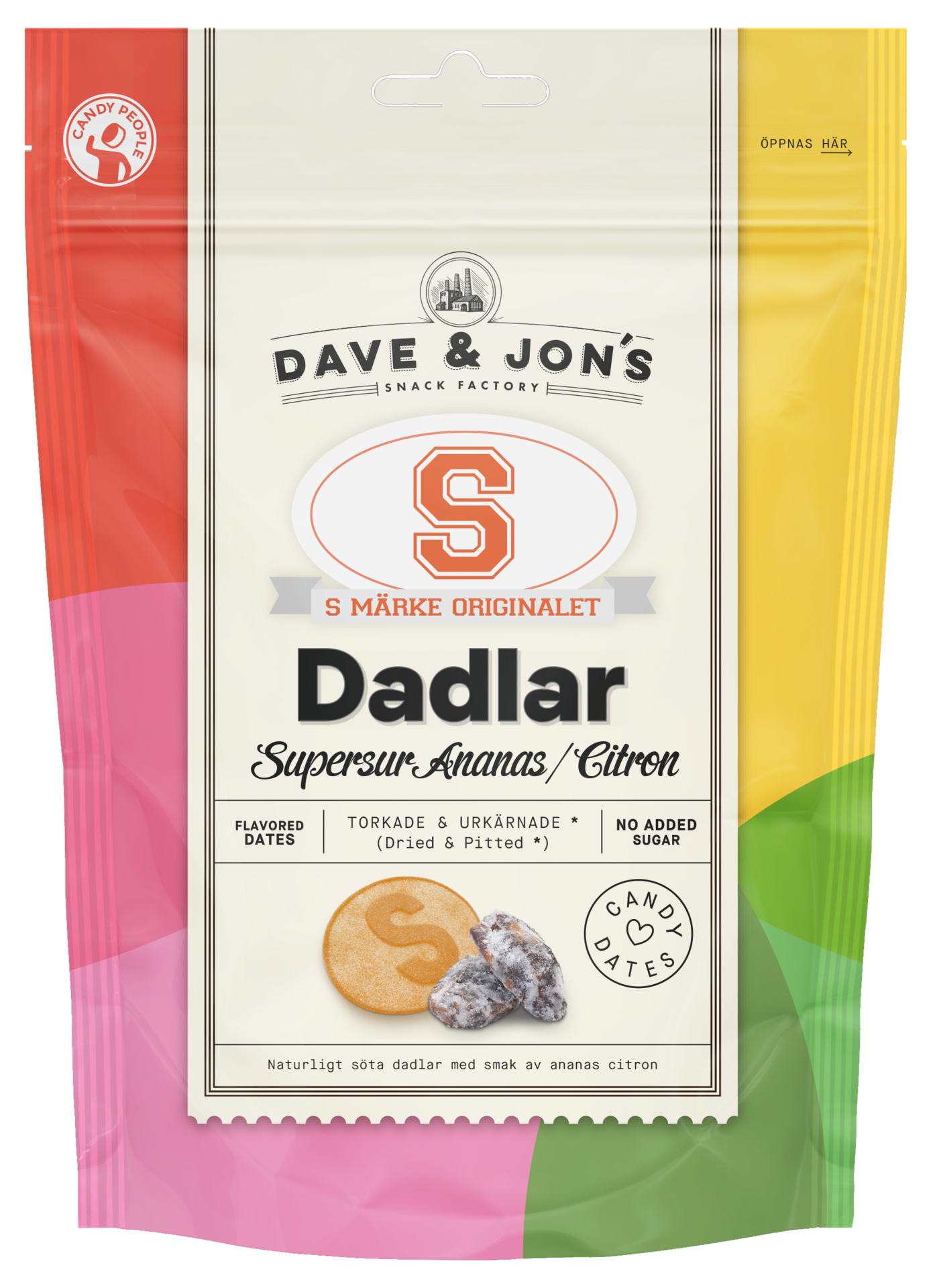 Dave & Jon´s Dadlar S-märke Sura 125 g