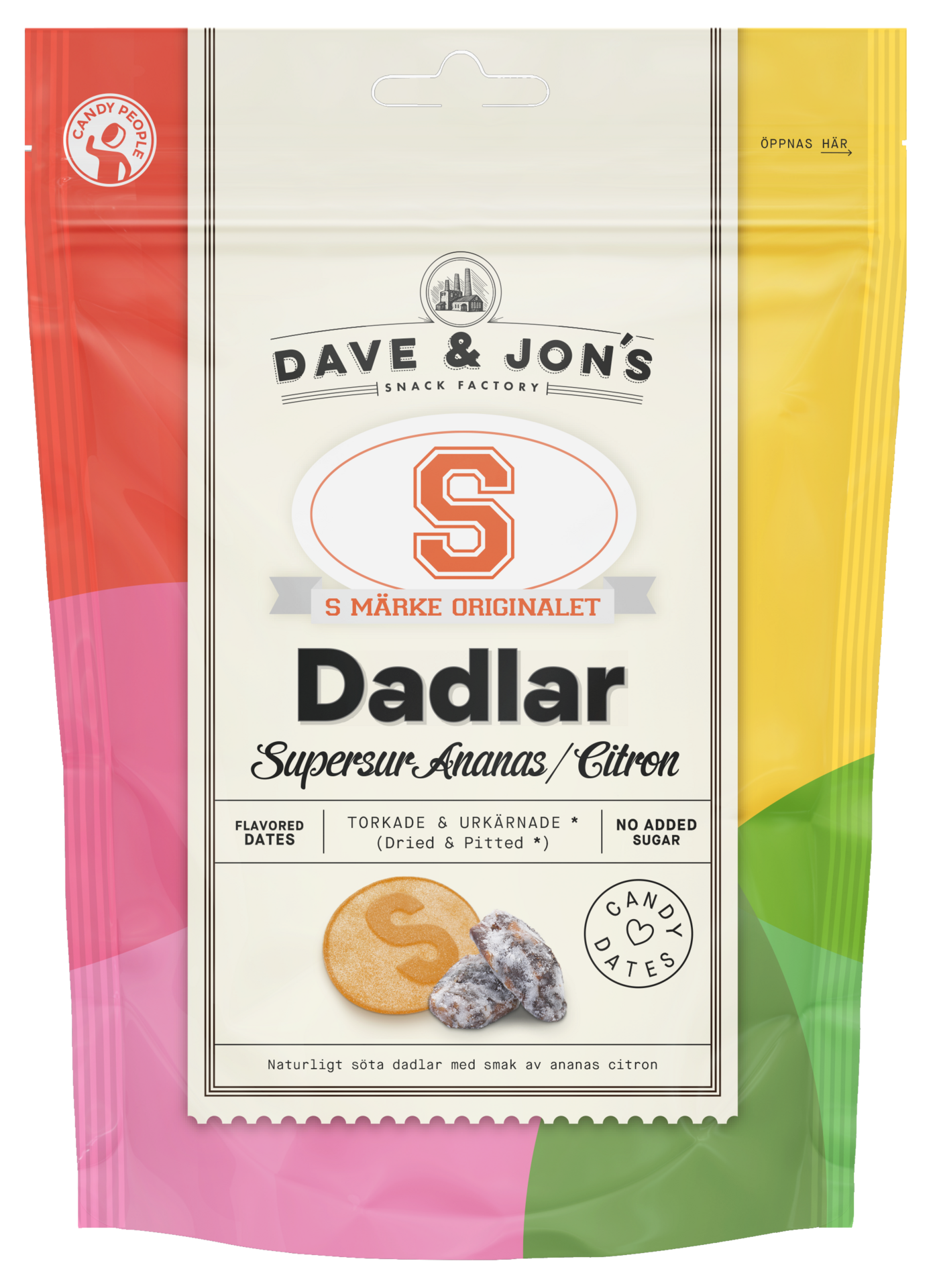 Dave & Jon´s Dadlar S-märke Sura 125 g