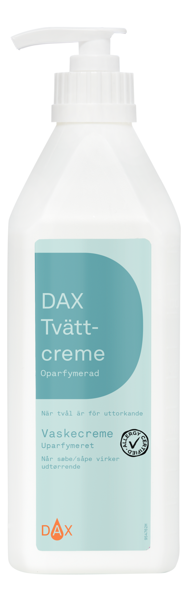 DAX Tvättcreme oparfymerad 600 ml