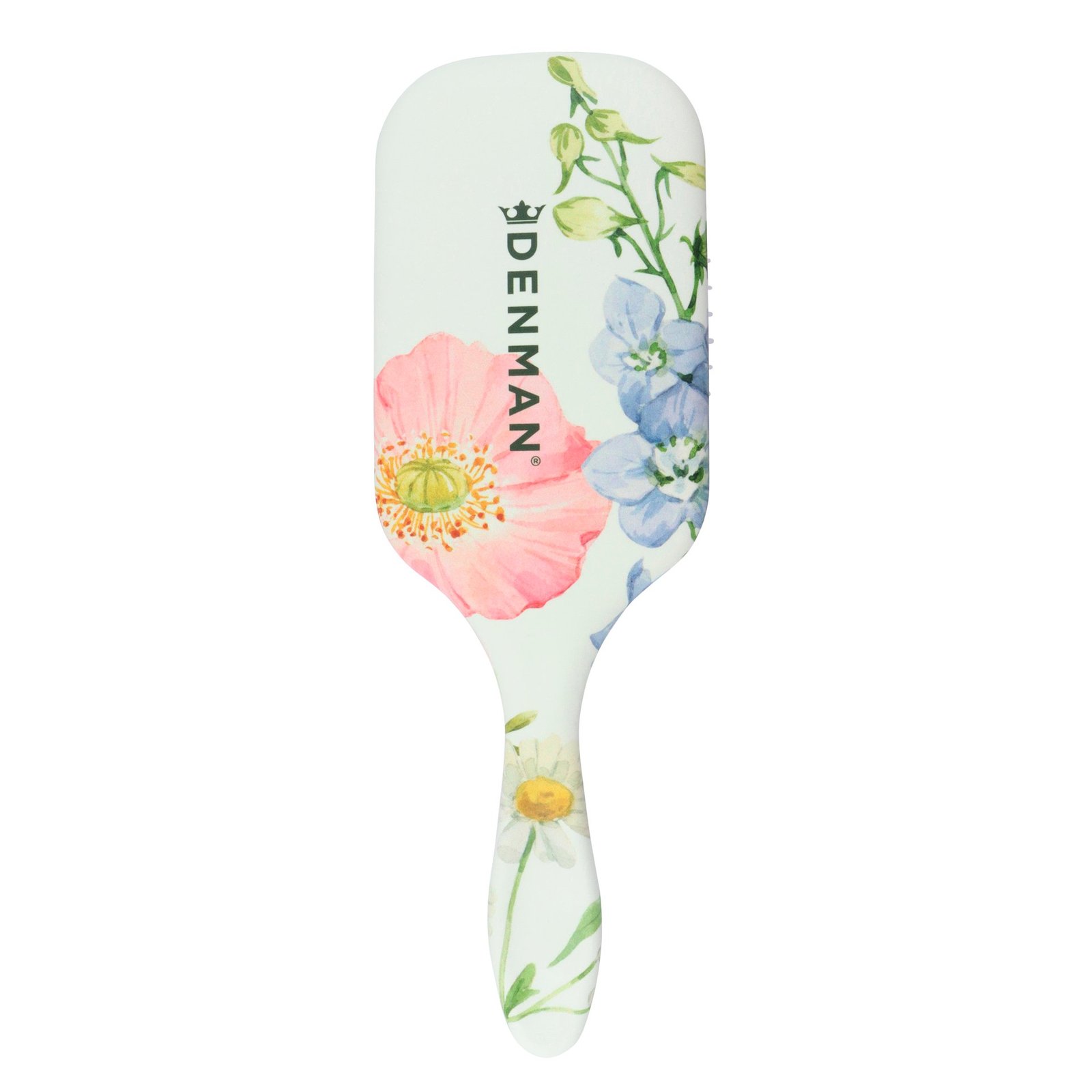 Denman Deluxe D38 Power Paddle Brush Floral Fantasies
