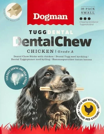 Dogman Tugg Dental Kyckling 28 st