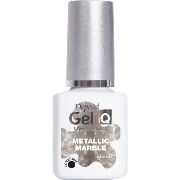 Depend Cosmetic Gel iQ Metallic Marble Silver