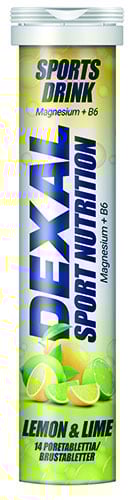 Dexal Sport Nutrition Magnesium Lemon & Lime 14 st