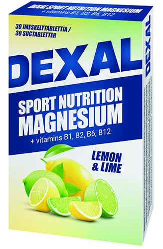 Dexal Magnesium Sugtabletter Lemon & Lime 30 st