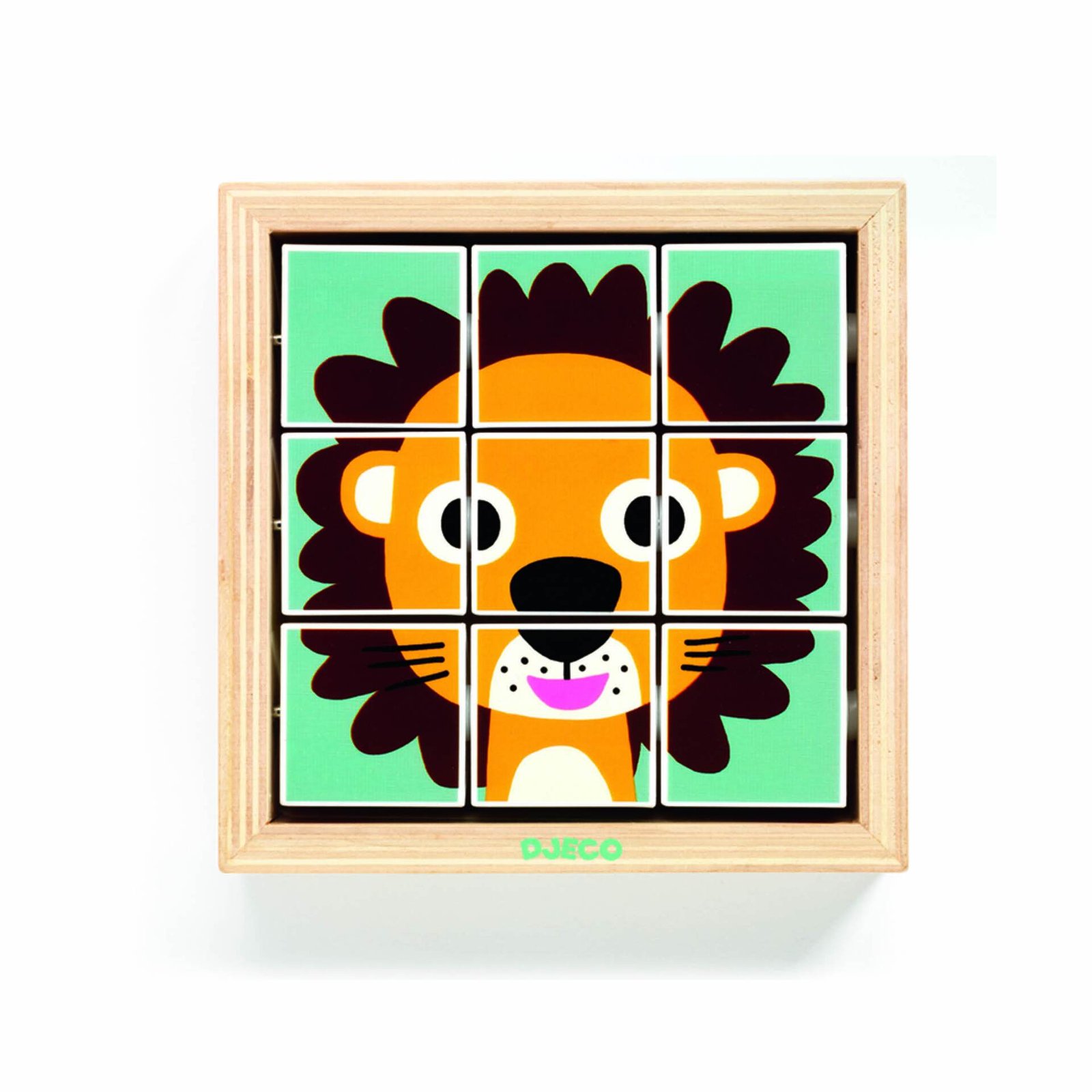 Djeco Tournanimo 9 Bitar Pussel