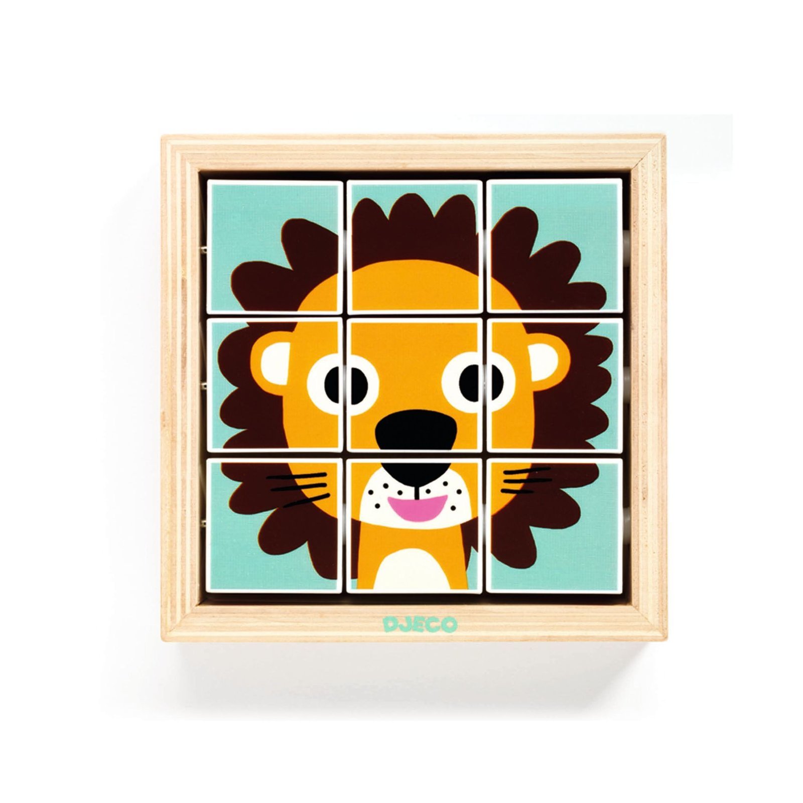 Djeco Tournanimo 9 Bitar Pussel