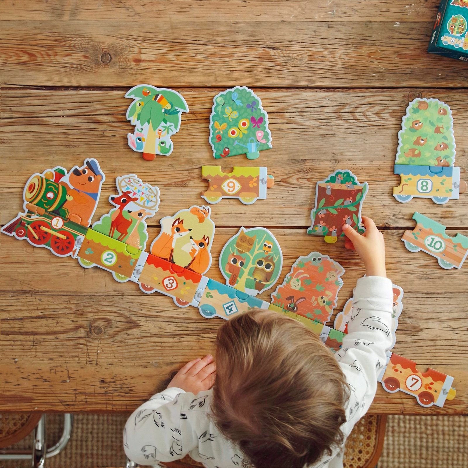 Djeco Duo Puzzle I Count Tvåbitarspussel 20 bitar