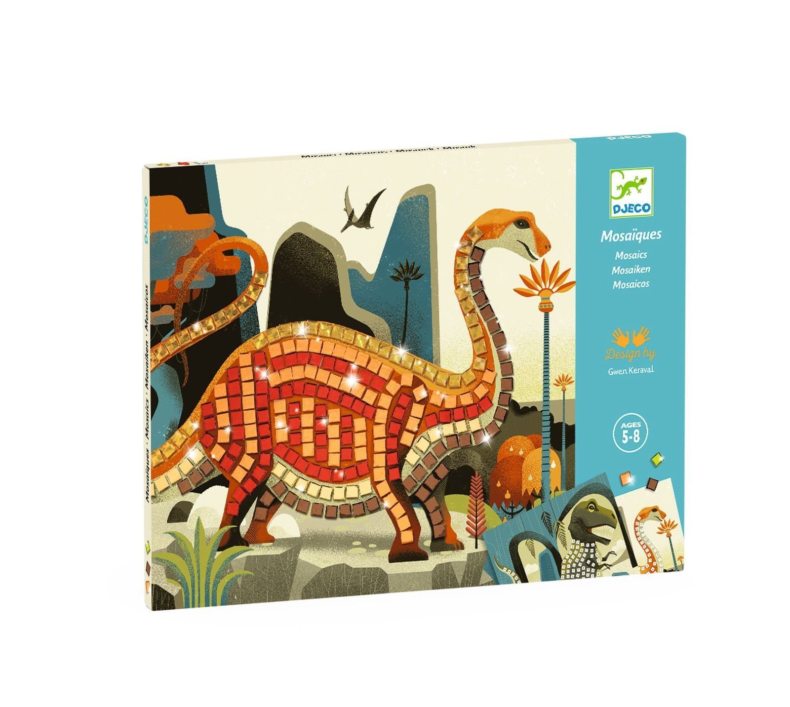 Djeco Mosaic Dinosaurs Pyssel