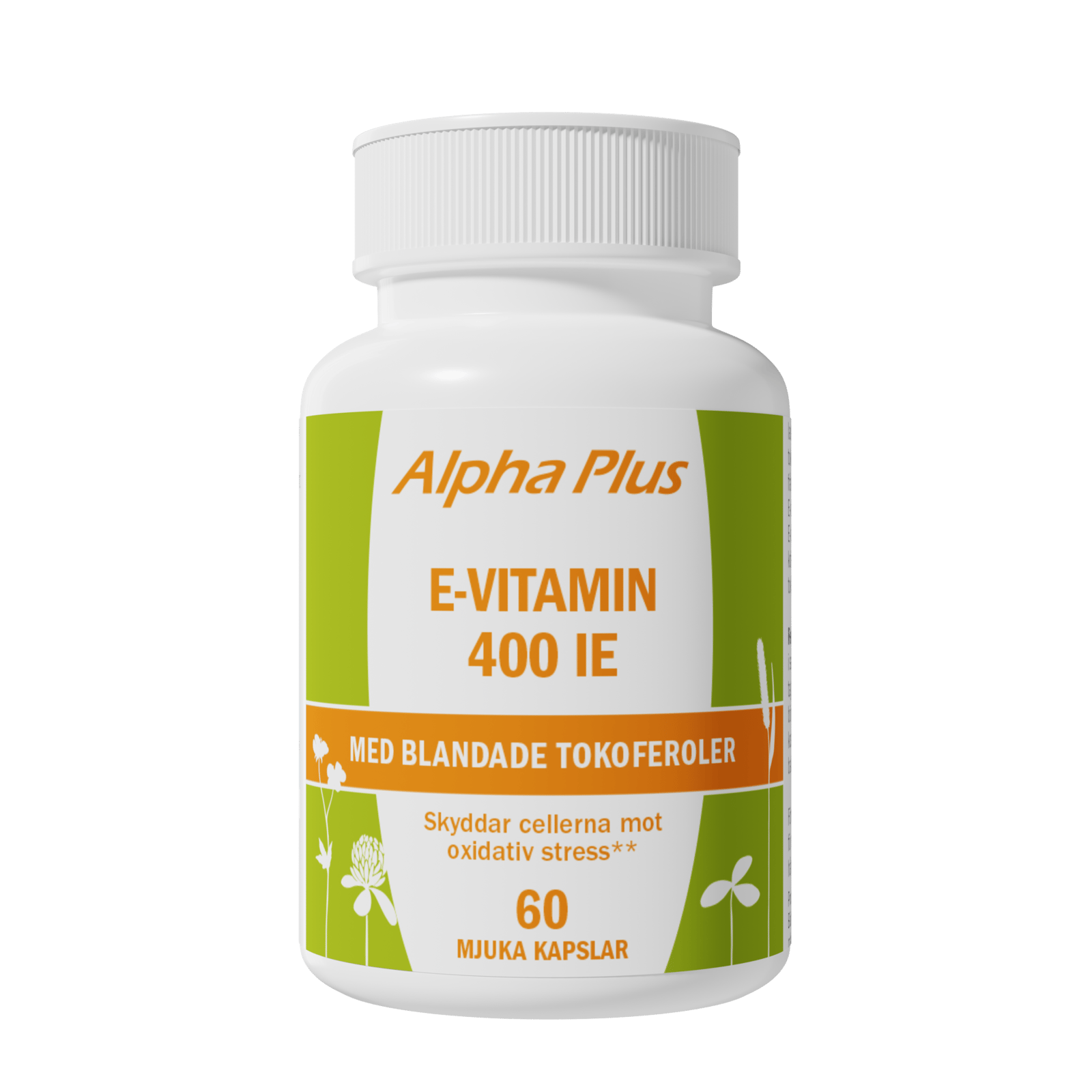 Alpha Plus E-vitamin 400 IE 60 kapslar