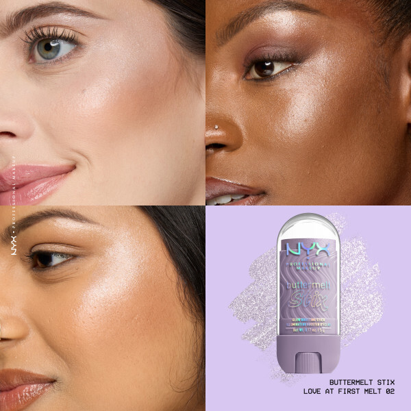 NYX Professional Makeup Buttermelt Glaze Highlighter Stix 02 Love At First 8 ml