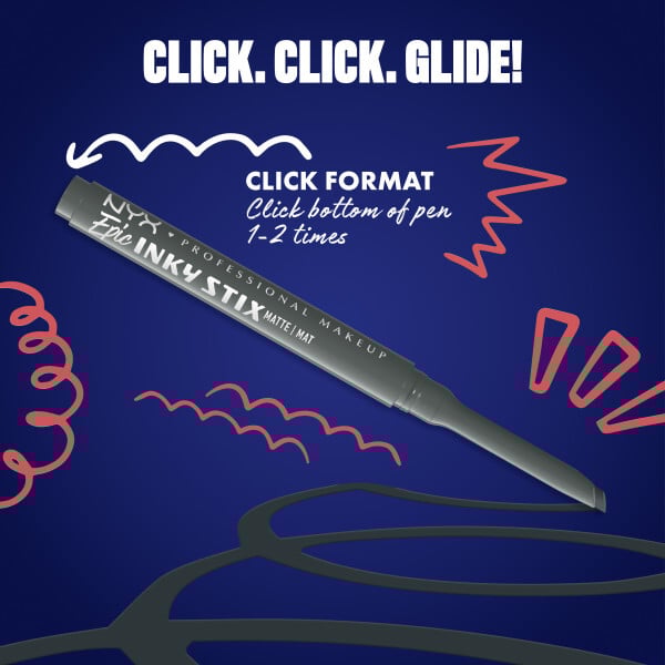 NYX Professional Makeup Epic Inky Stix Eyeliner 15 Off-Grid Grey 0,1 g