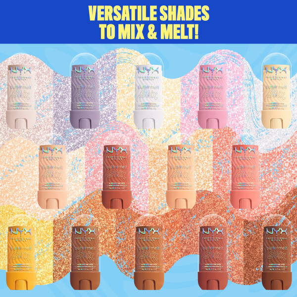 NYX Professional Makeup Buttermelt Glaze Highlighter Stix 01 Big Melt Energy 8 ml