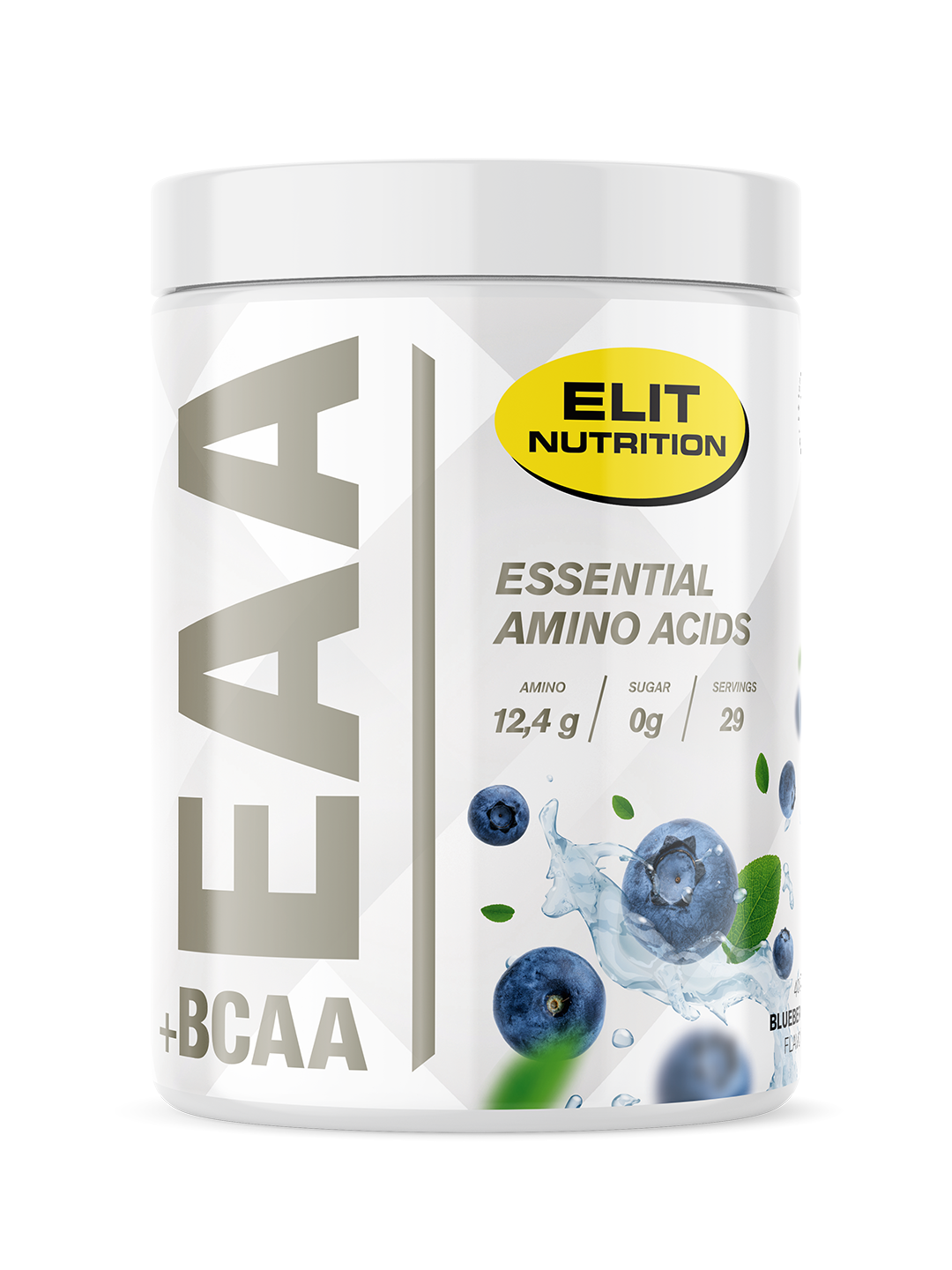 Elit Nutrition EAA + BCAA Med Elektrolyter Blåbär 400 g